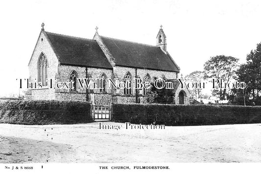 NF 3858 - The Church, Fulmodestone, Norfolk