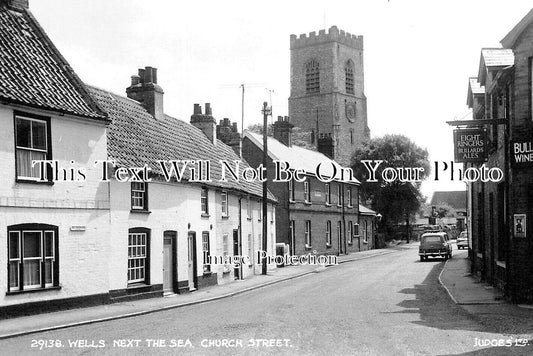 NF 3875 - Church Street, Wells Next The Sea, Norfolk