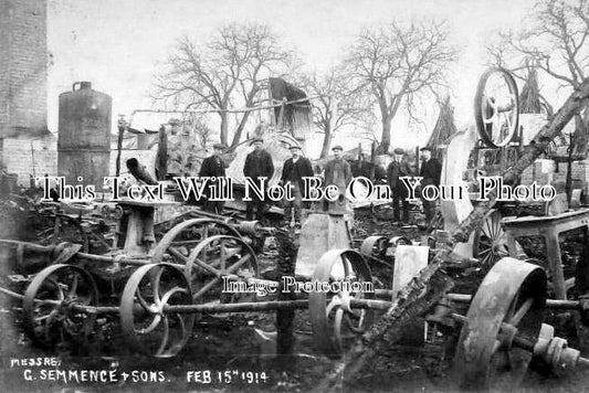 NF 3876 - G Semmence & Sons, Wymondham, Norfolk 1914