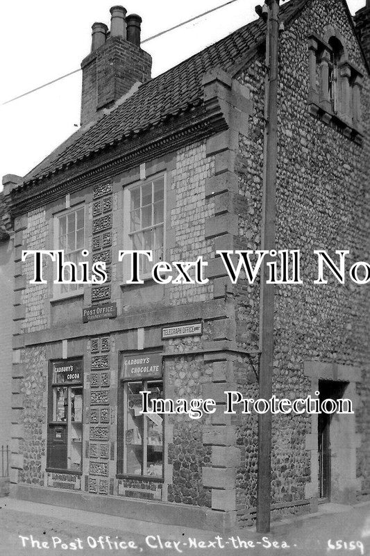 NF 3879 - Clay Next To The Sea Post Office, Norfolk