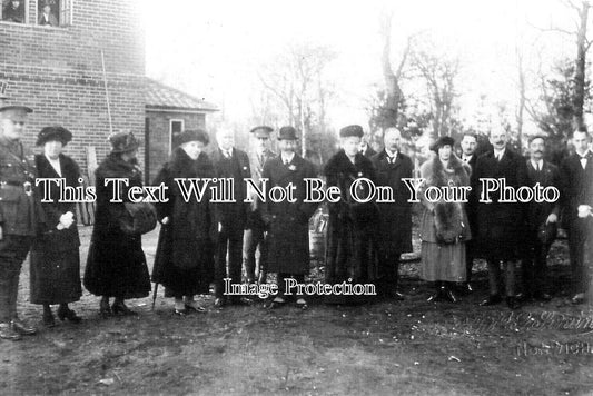 NF 3883 - Royal Visit, Mousehold Lane, Norwich, Norfolk 1921