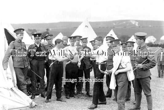 NF 3889 - RAMC Boxing At Bressingham Military Camp, Norfolk 1913