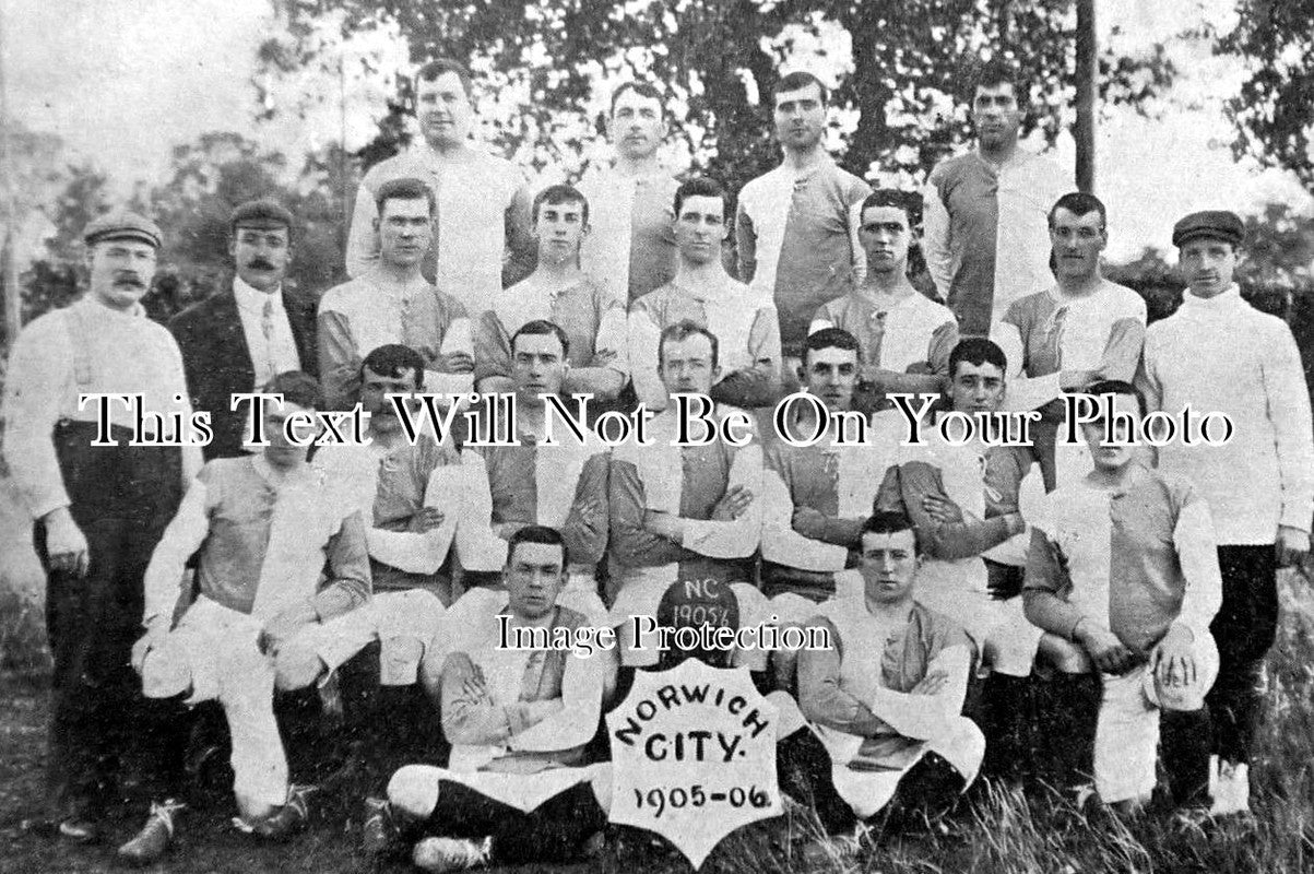 NF 389 - Norwich City Football Club 1905-06, Norfolk