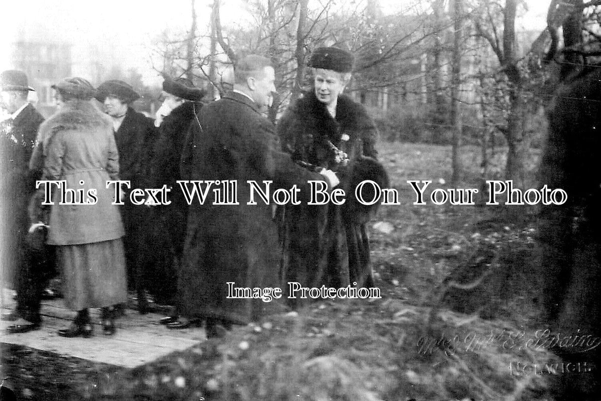 NF 3911 - Royal Visit, Mousehold Lane, Norwich, Norfolk 1921