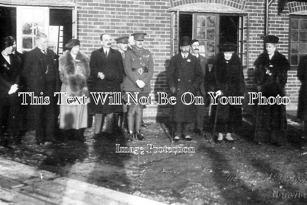 NF 3912 - Royal Visit, Mousehold Lane, Norwich, Norfolk 1921