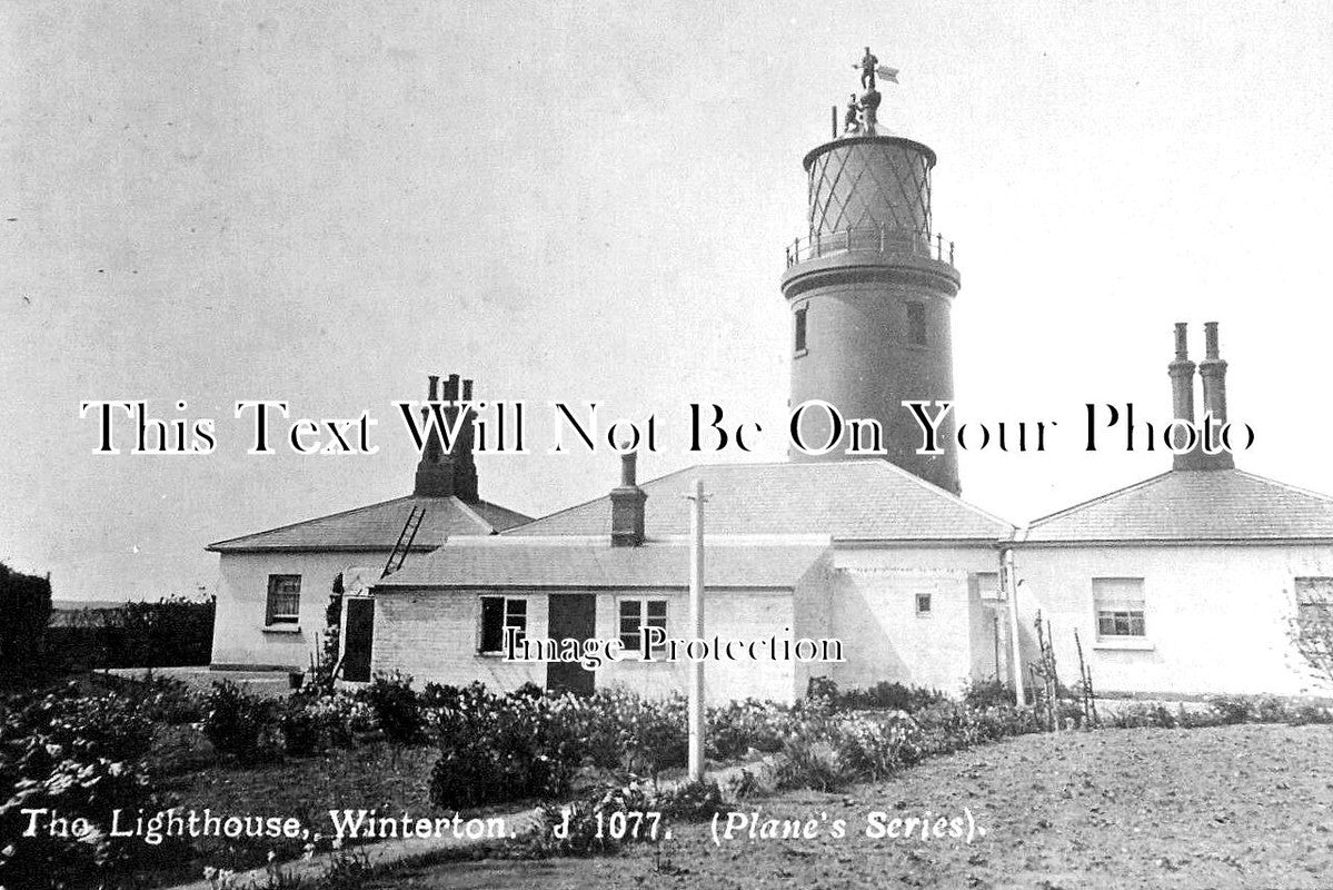 NF 3917 - The Lighthouse, Winterton, Norfolk c1920