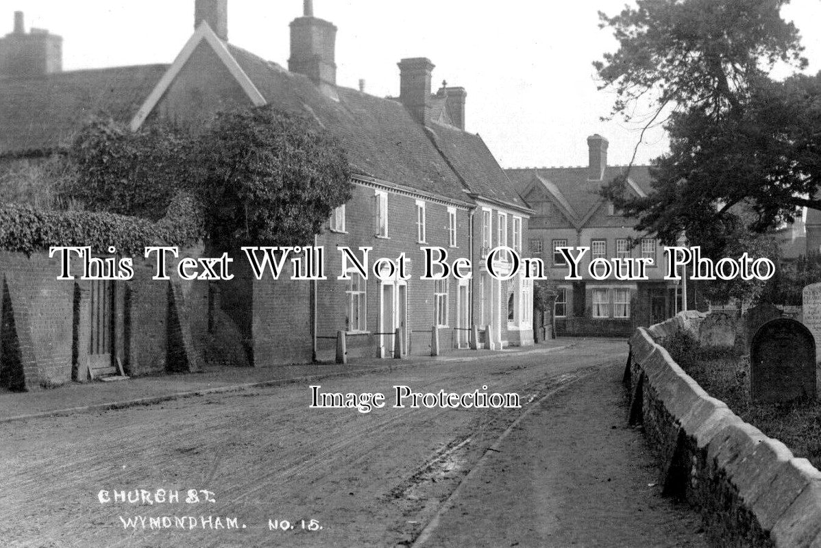NF 3925 - Church Street, Wymondham, Norfolk c1912
