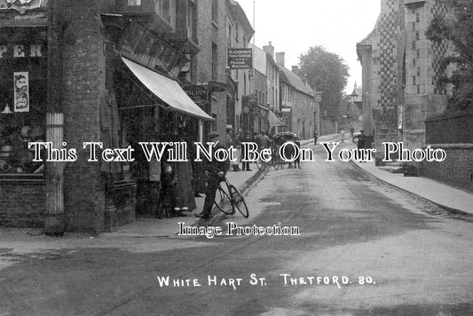 NF 3927 - White Hart Street, Thetford, Norfolk c1911