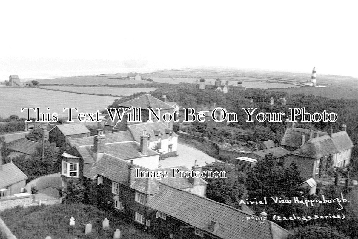 NF 3959 - Aerial View Of Happisburgh, Norfolk