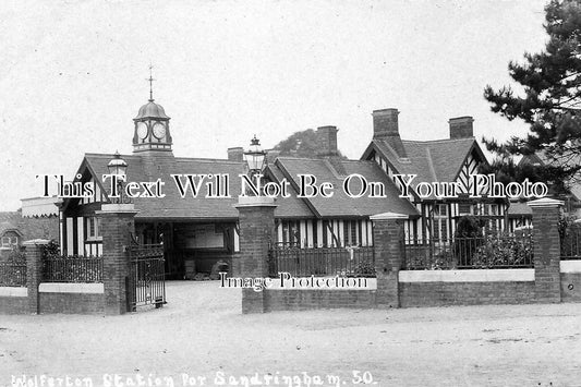 NF 396 - Wolferton Railway Station, Norfolk