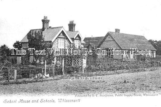NF 3966 - School House & Schools, Whissonsett, Norfolk