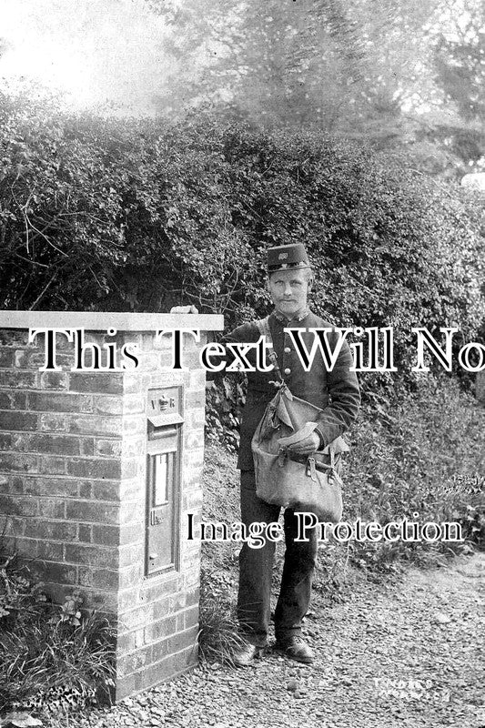 NF 4007 - Postman In Hethersett, Norfolk c1906