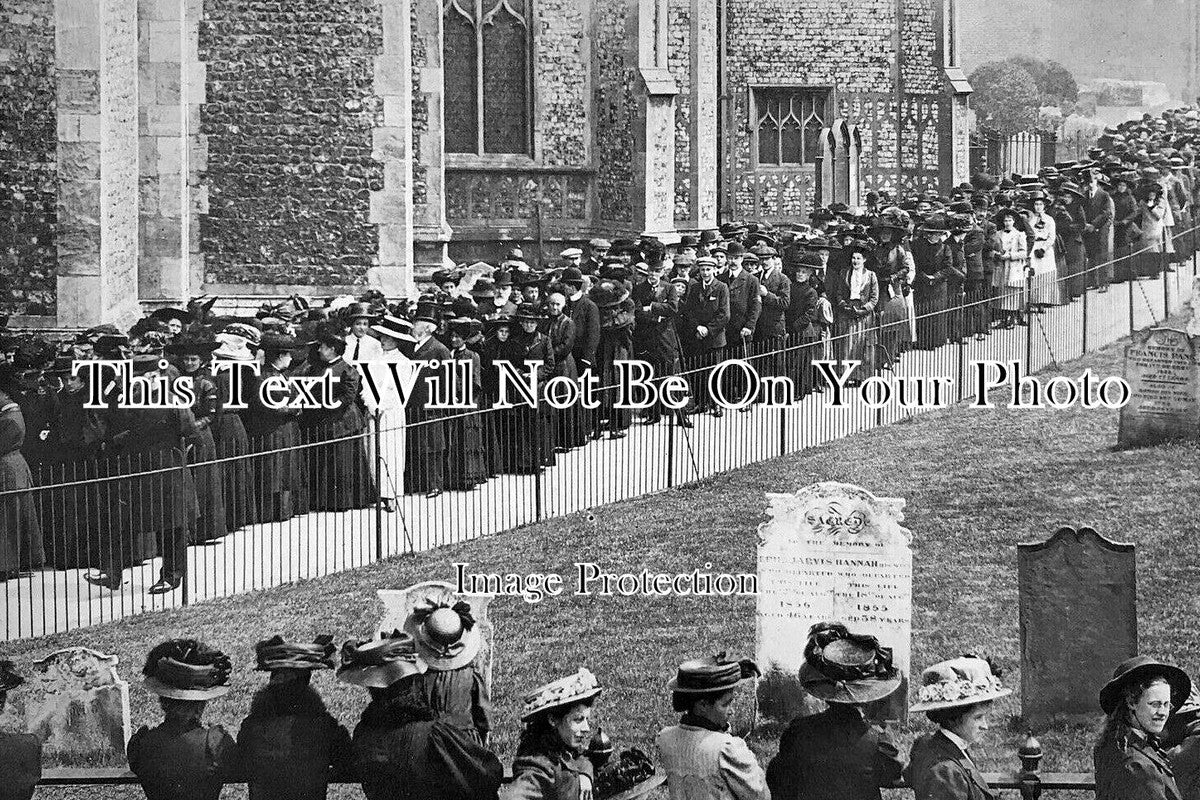 NF 4023 - Funeral At Cromer, Norfolk