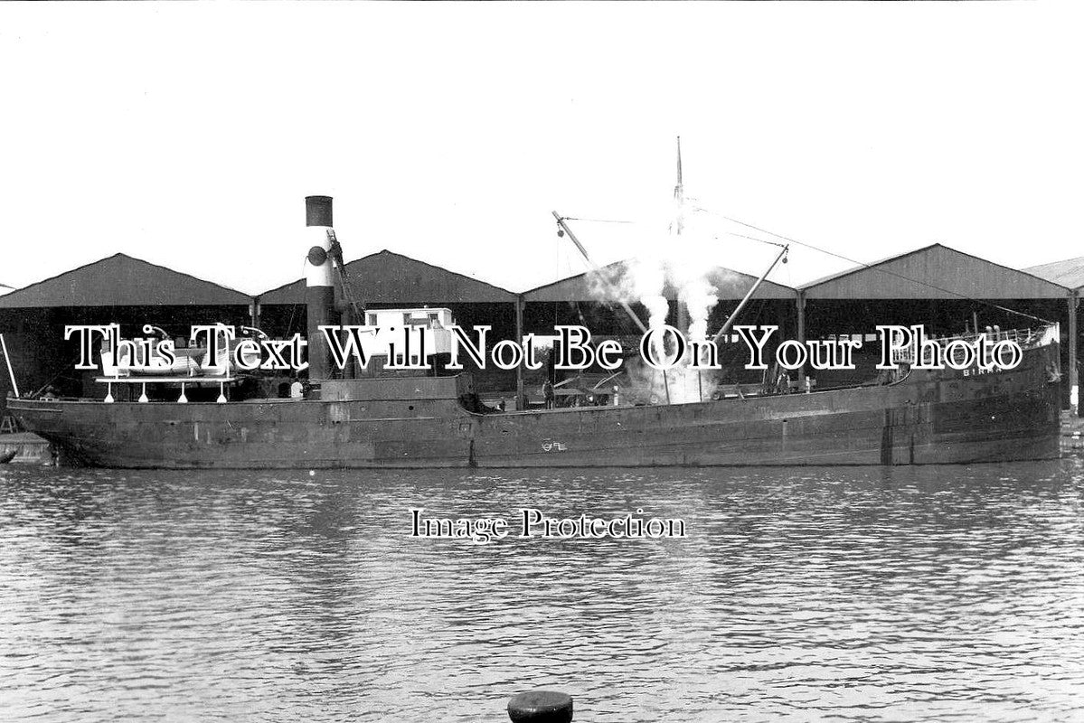 NF 4025 - Steam Ship Birma, Great Yarmouth, Norfolk