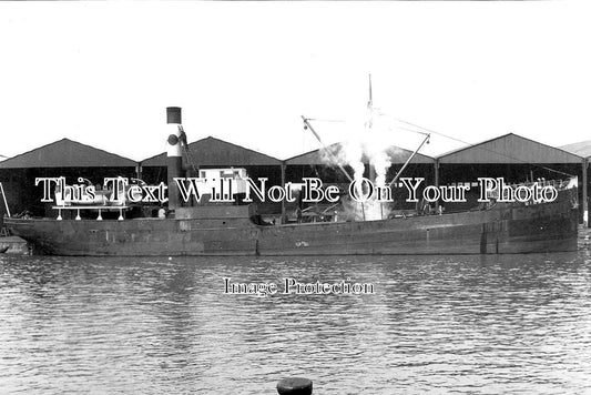 NF 4025 - Steam Ship Birma, Great Yarmouth, Norfolk