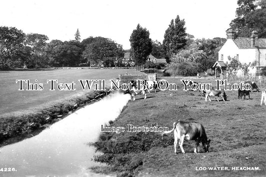 NF 4032 - Loo Water, Heacham, Norfolk c1959