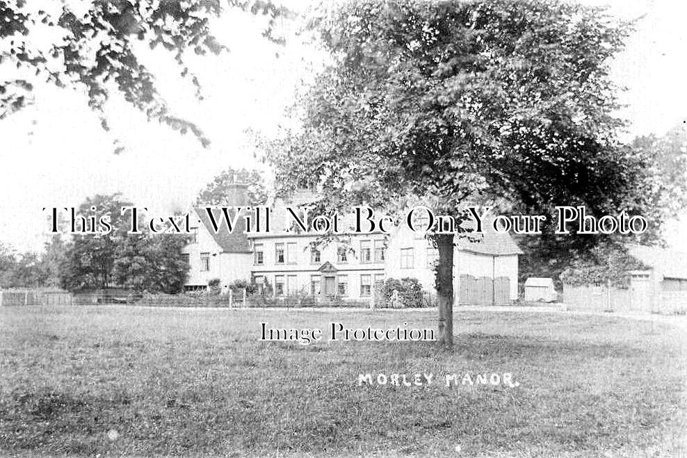 NF 4082 - Morley Manor House, Deopham Road, Norfolk c1912