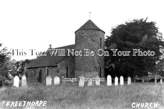 NF 4095 - All Saints Church, Freethorpe, Norfolk c1910