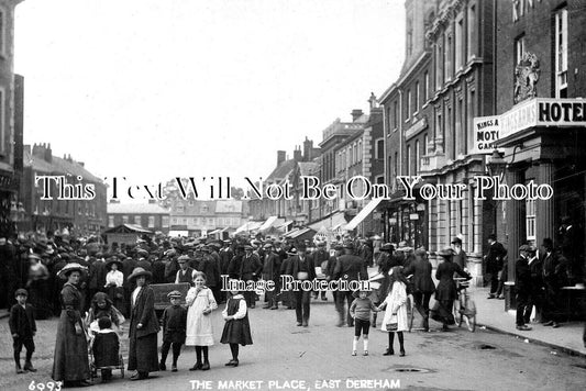 NF 4096 - The Market Place, East Dereham, Norfolk