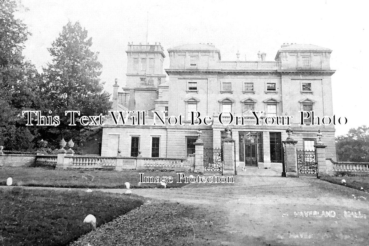 NF 4108 - Haverland Hall, Norwich, Norfolk