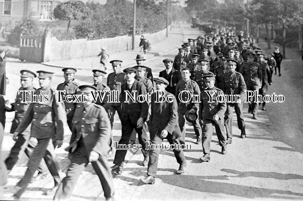 NF 412 - Norfolk Regiment Soldiers & Recruits, Norwich, Norfolk