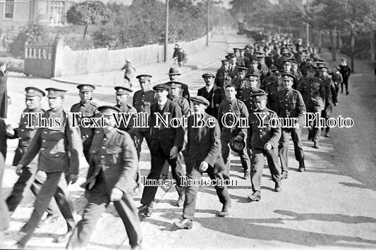 NF 412 - Norfolk Regiment Soldiers & Recruits, Norwich, Norfolk