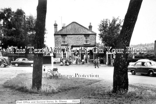 NF 4128 - St Olaves Post Office & General Stores, Norfolk