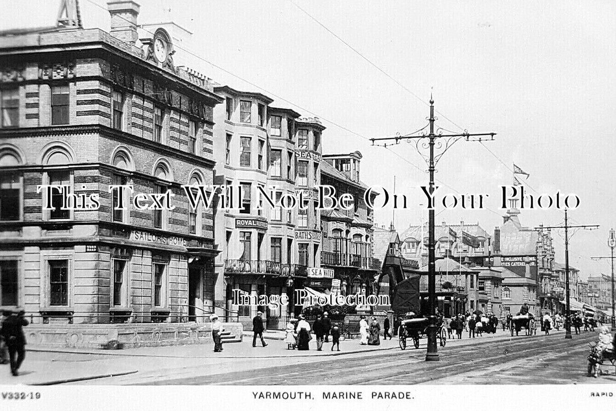 NF 4144 - Marine Parade, York Road, Great Yarmouth, Norfolk