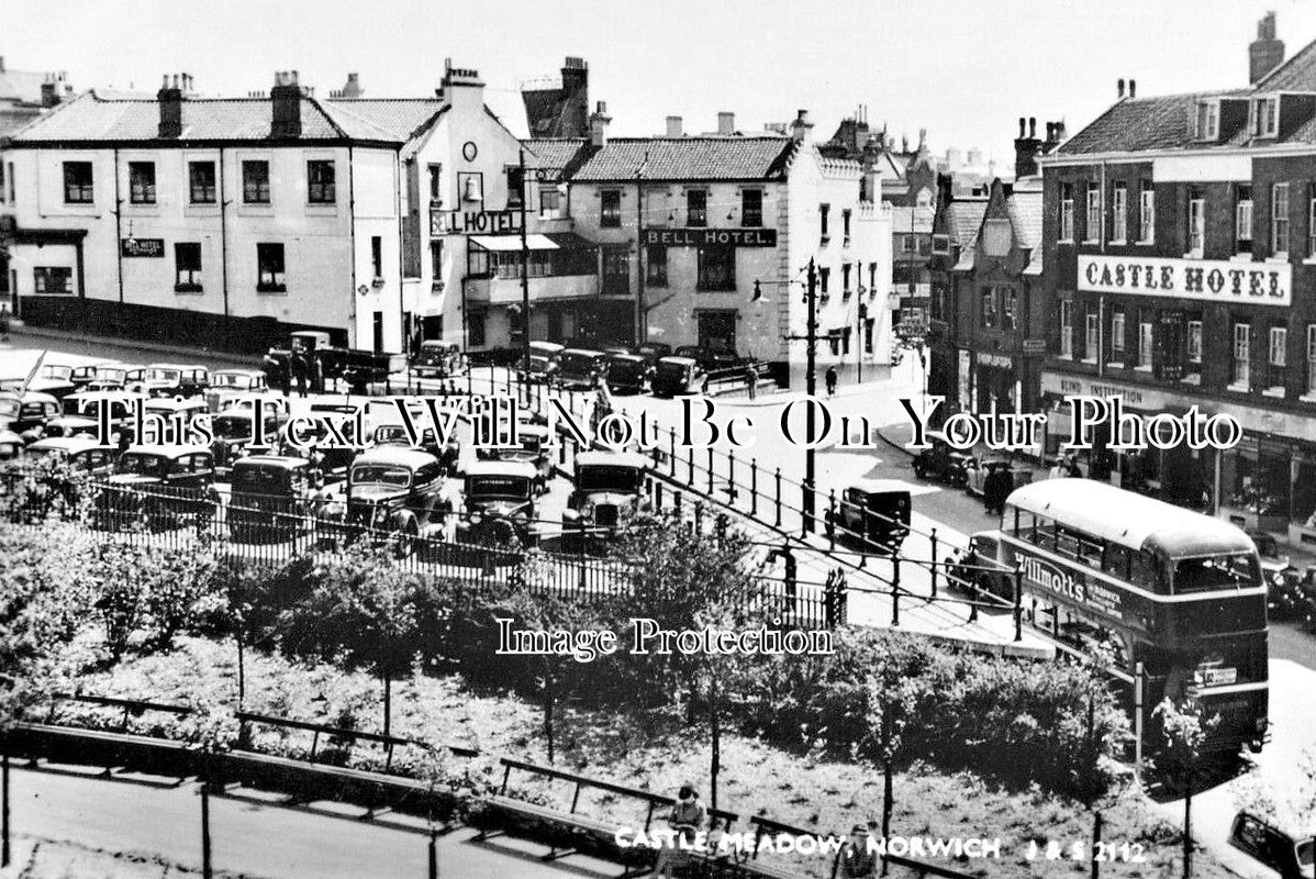 NF 4147 - Castle Meadow, Norwich, Norfolk
