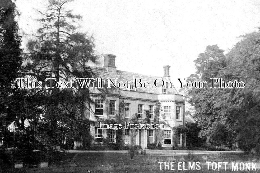 NF 4163 - The Elms, Toft Monk, Norfolk c1912
