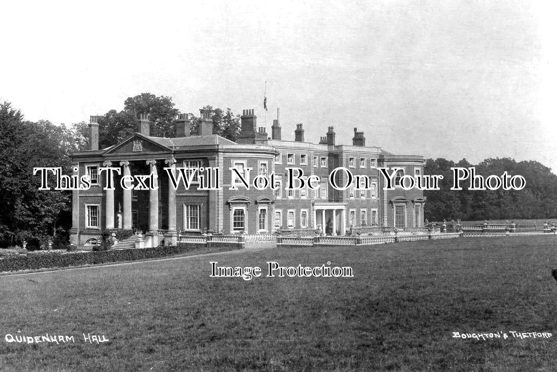 NF 4180 - Quidenham Hall, Norfolk