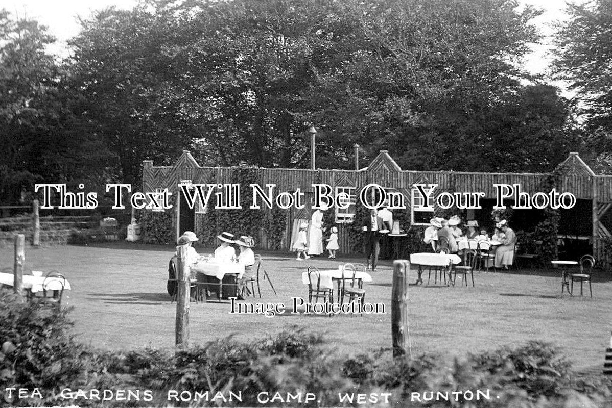 NF 4251 - Tea Gardens, Roman Camp, West Runton, Norfolk