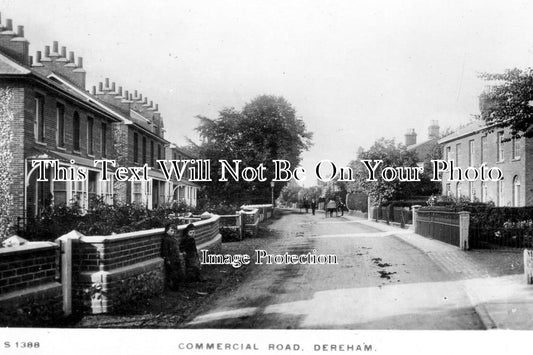 NF 428 - Commercial Road, Dereham, Norfolk c1913