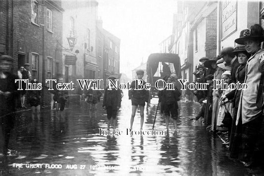 NF 4282 - The Great Flood, Norwich, Norfolk 1912