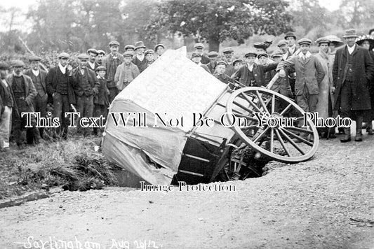 NF 4289 - H Culley Cart Accident, Sarlingham, Norfolk