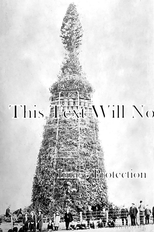 NF 4299 - Whitehaven Coronation Bonfire, Norfolk 1902
