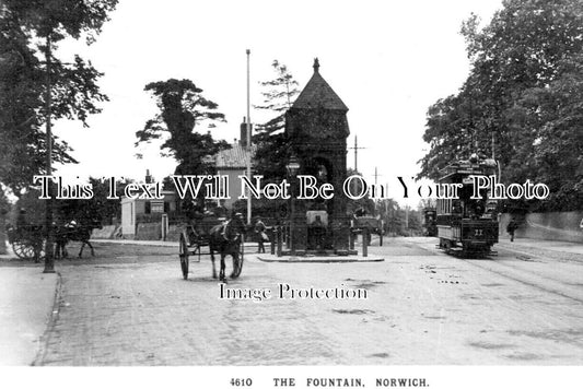 NF 4320 - The Fountain, Norwich, Norfolk