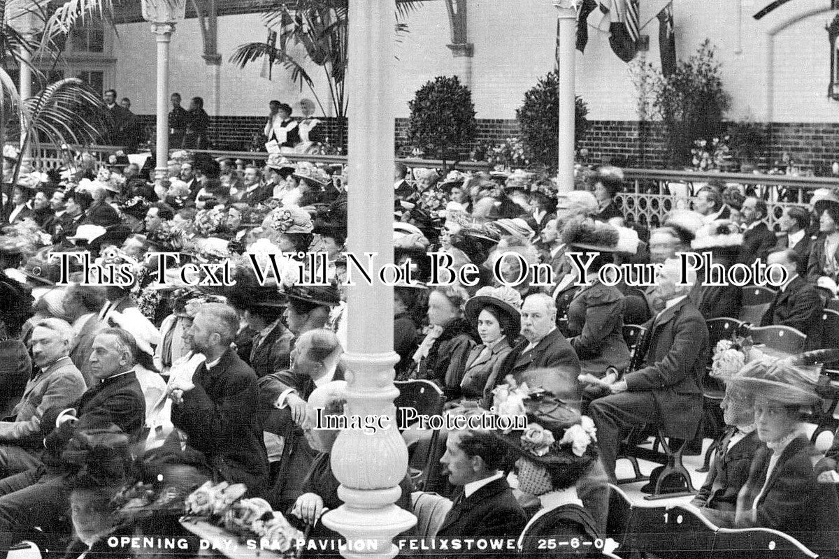 NF 4323 - Opening Of Spa Pavilion, Felixstowe, Suffolk 1909