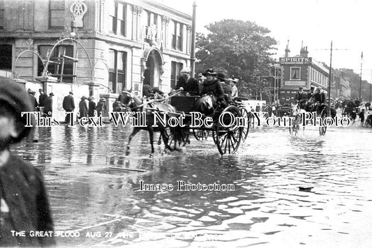 NF 4328 - The Great Flood, Norwich, Norfolk 1912