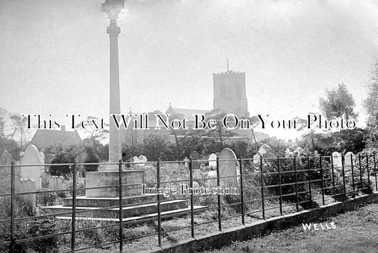 NF 4333 - St Nocholas Graveyard, Wells Next The Sea, Norfolk c1910