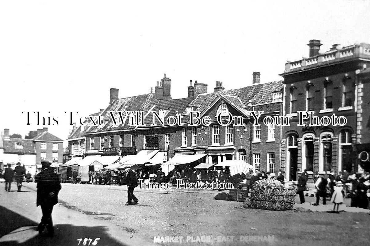 NF 4368 - Market Place, East Dereham, Norfolk c1921
