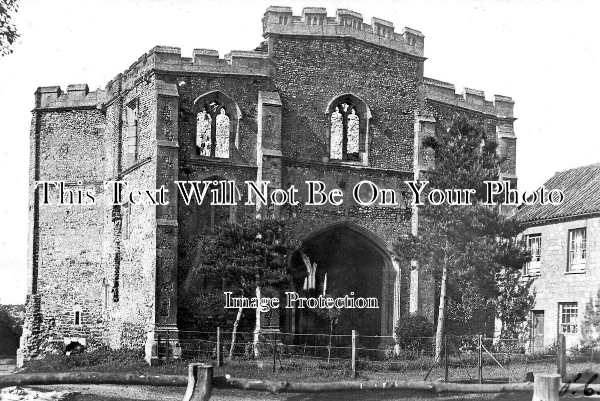 NF 4374 - Priory Gatehouse Abbey, Pentney, Kings Lynn, Norfolk c1906