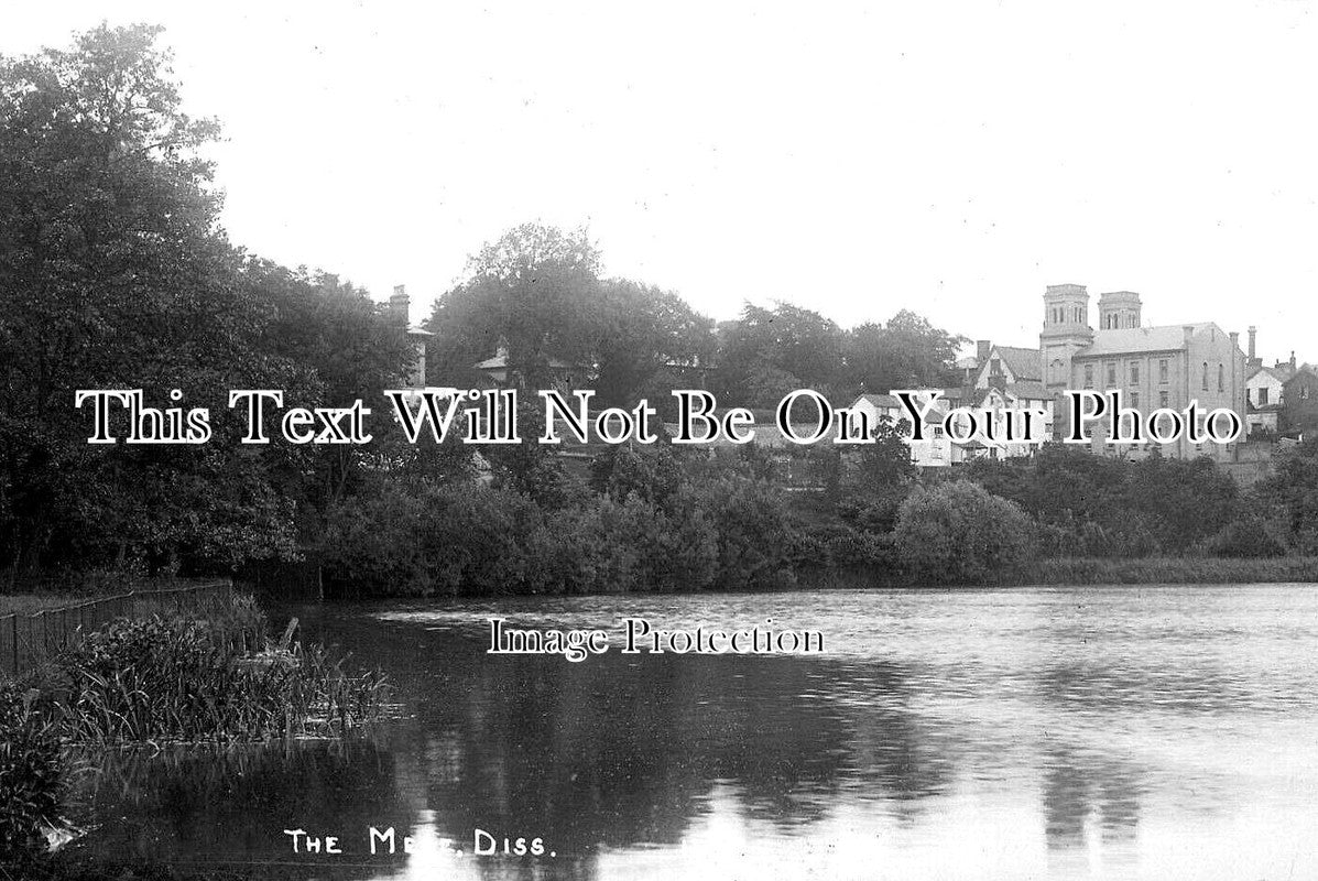 NF 4397 - The Mere, Diss, Norfolk c1913
