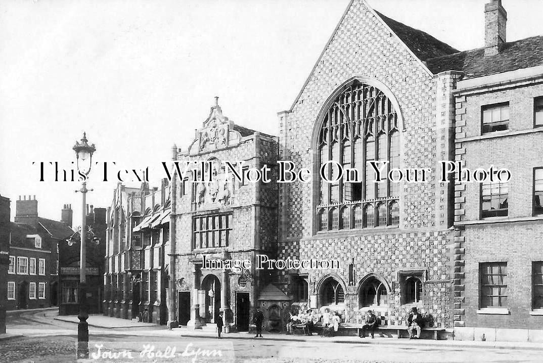 NF 4434 - Town Hall, Kings Lynn, Norfolk c1909