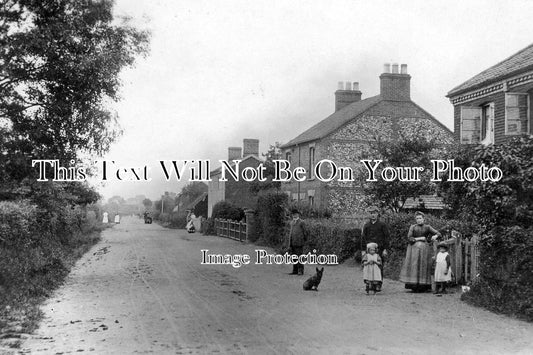 NF 448 - Stone Road, Toftwood, Norfolk c1912