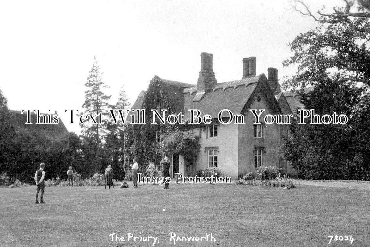 NF 4484 - The Priory, Ranworth, Norfolk c1921
