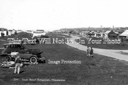 NF 449 - South Beach Bungalows, Hunstanton, Norfolk c1935