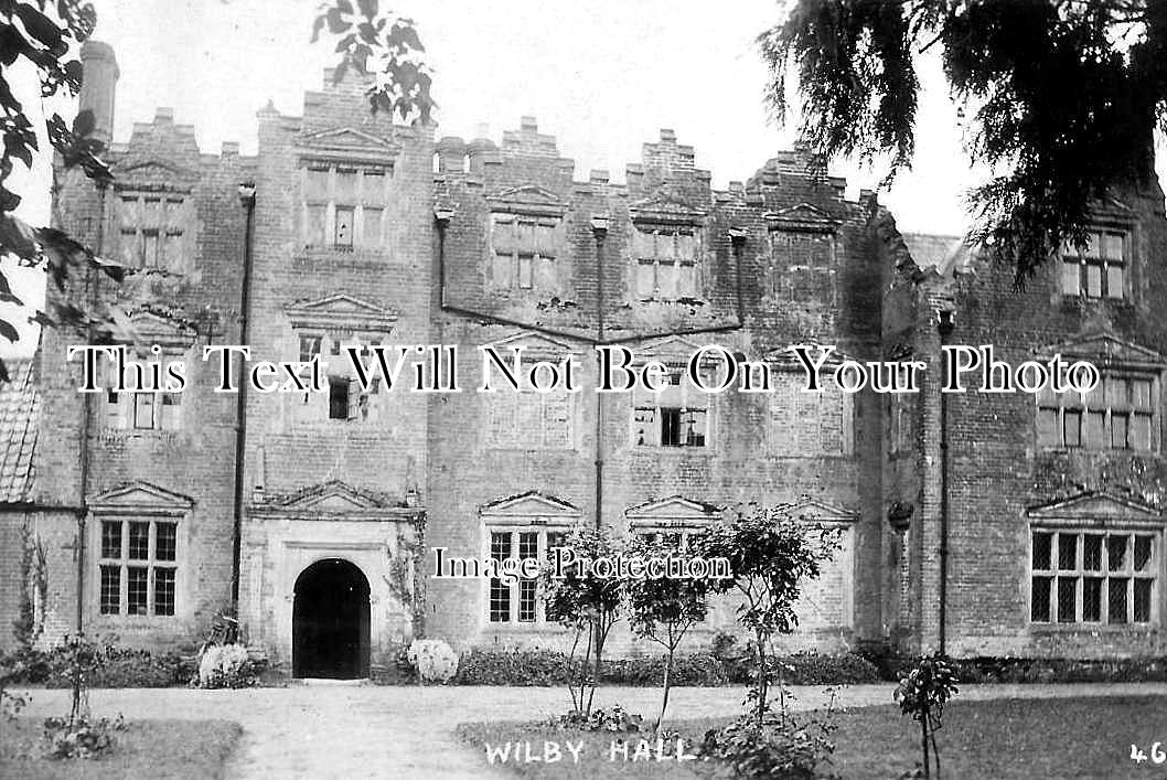 NF 4506 - Wilby Hall, Norfolk c1909