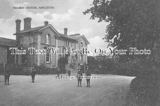 NF 453 - Harleston Railway Station, Norfolk