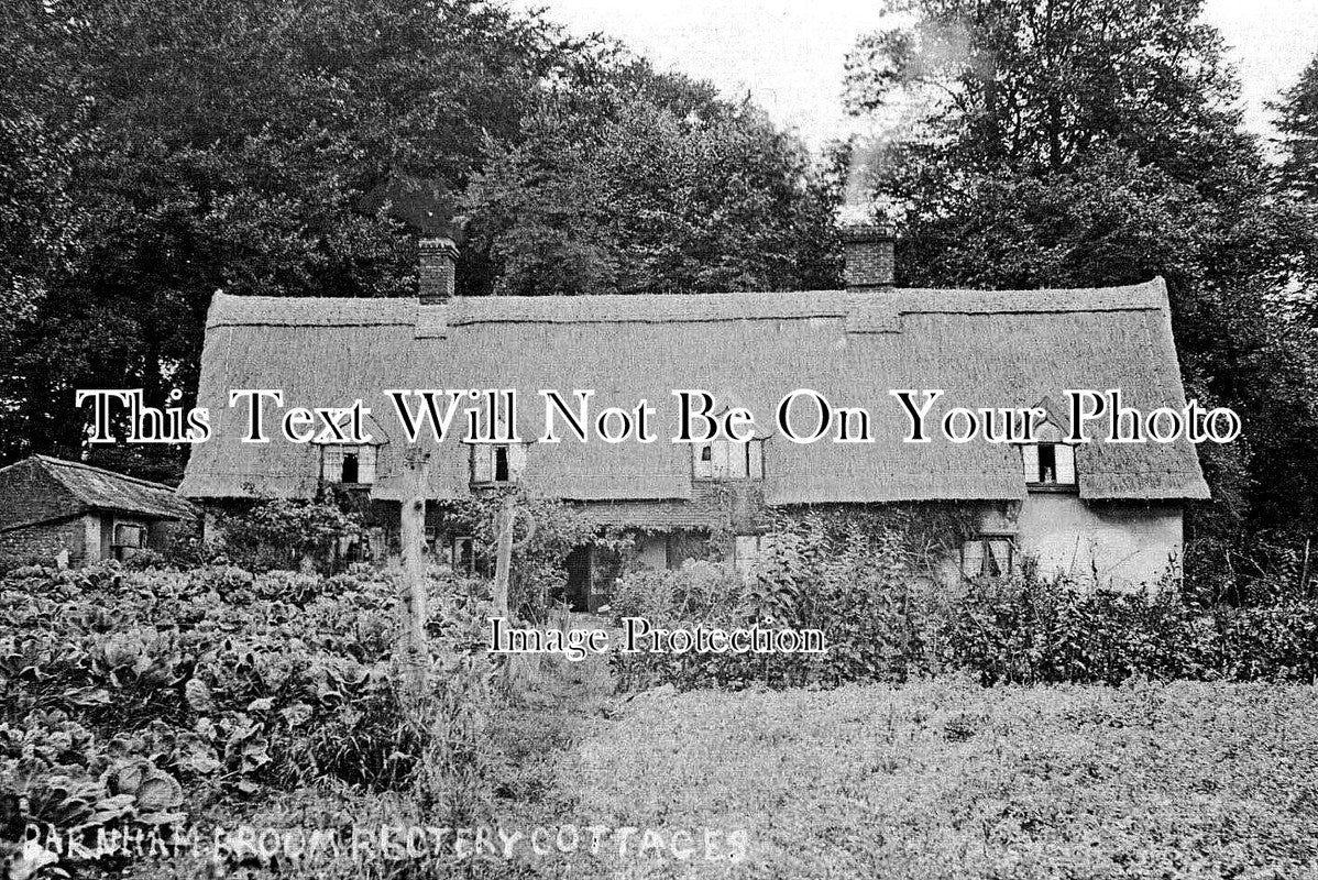 NF 4547 - Barnham Broom Rectory Cottages, Norfolk c1912
